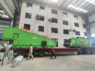 風(fēng)雨無(wú)阻，使命必達(dá)｜中意機(jī)械雨中奮戰(zhàn)，裝修垃圾篩分設(shè)備奔赴全國(guó)