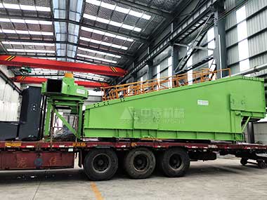 車間直擊：中意機(jī)械裝修垃圾處理設(shè)備裝車發(fā)貨全記錄